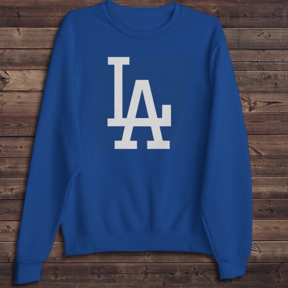 New Unisex LA Dodgers Sweatshirt MLB - Picture 2 of 2